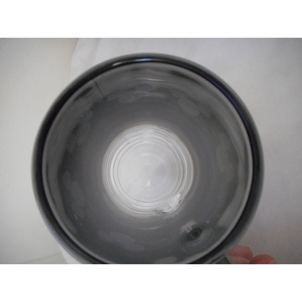 Walt Disney Mickey Mouse Silver Clear Glass Mug Cup Root Beer Stein - Picture 7 of 8